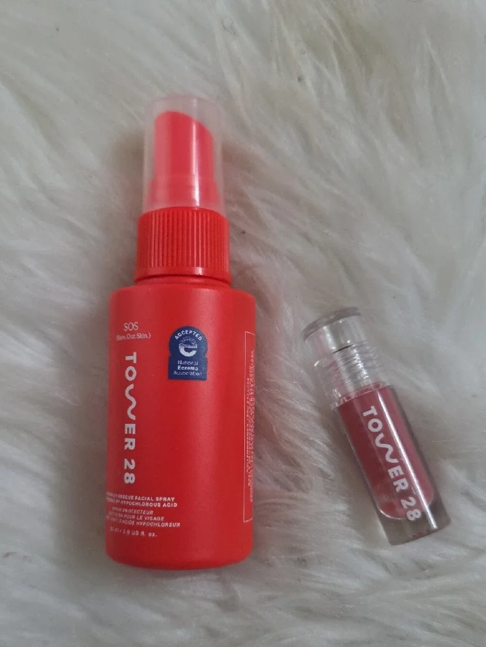 Tower 28 Lip Oil & Facial Spray Duo - Red